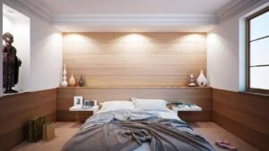 cabeceros de cama hechos de obra