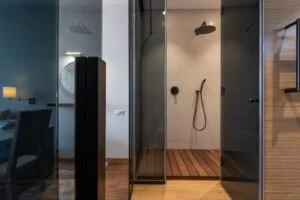 cuarto de baño industrial