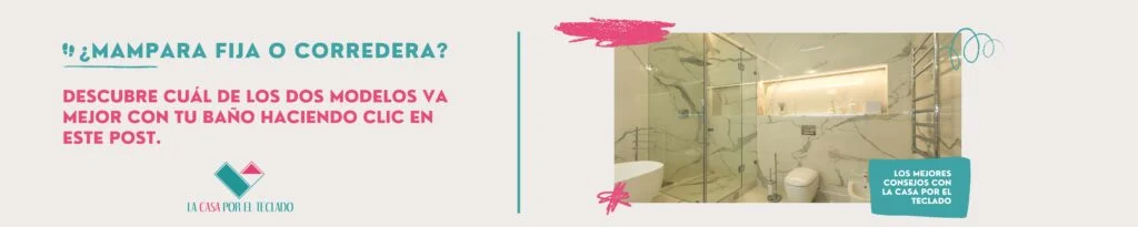banner mampara fija o corredera
