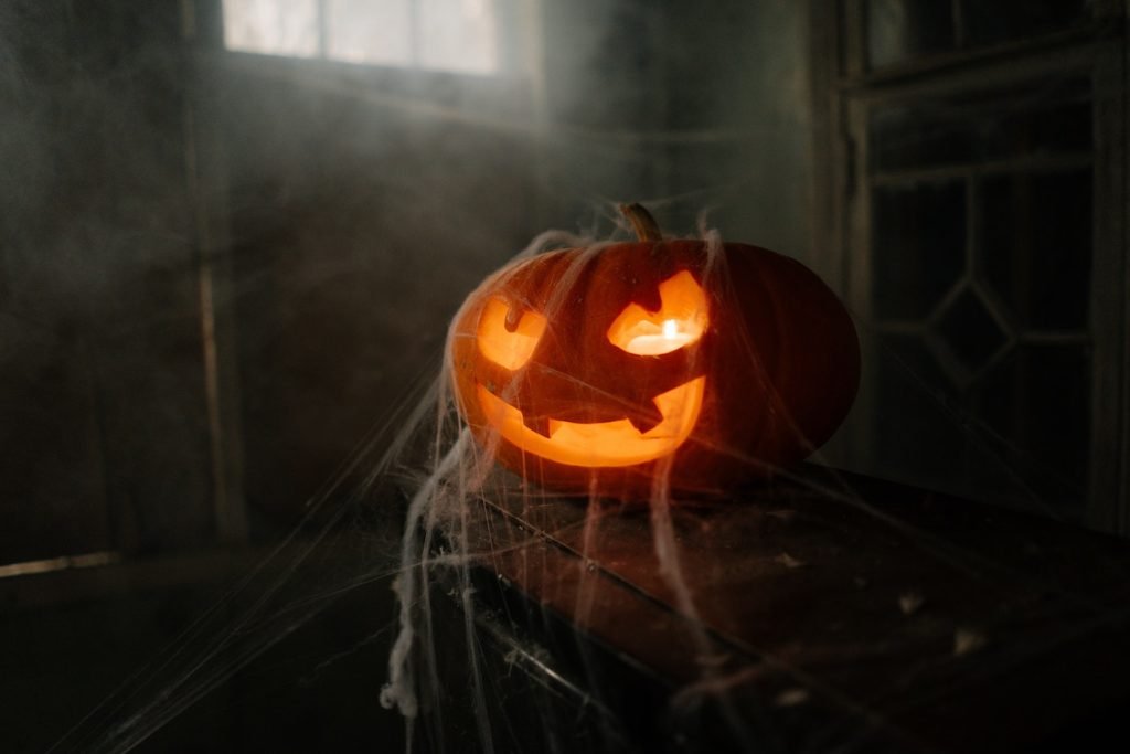 decoración de halloween de terror